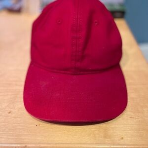 ©️George Scarlet Red Baseball Cap NWOT